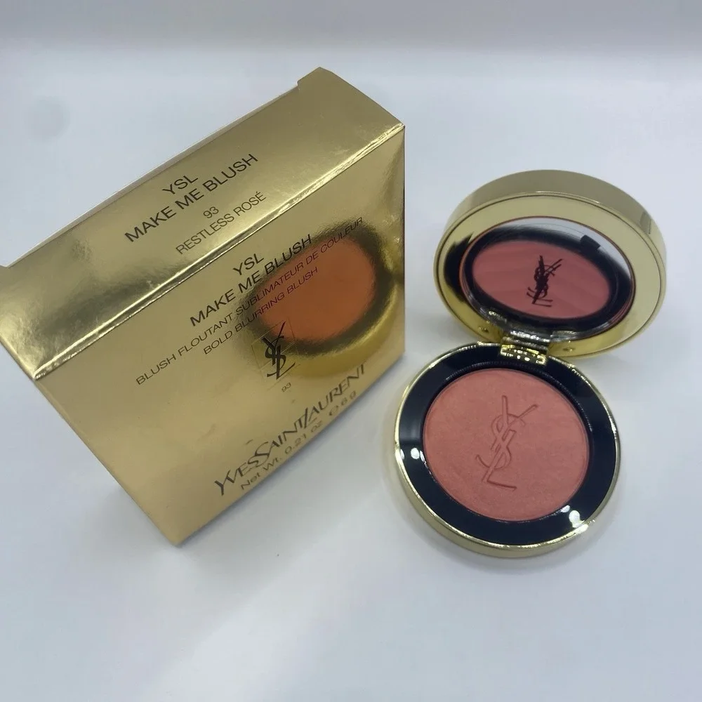 Yves Saint Laurent YSL Make Me Blush 24H Buildable Powder Blush 93 Restless Rose